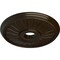 Ekena Millwork Berkshire Ceiling Medallion (Fits Canopies up to 6 3/8"), 20 1/8"OD x 3 7/8"ID x 1 7/8"P, Bronze CM20BE1BZS - alternate 3
